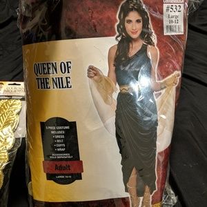 Cleopatra "queen of the nile" costume